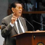 Sen. Enrile Solidly Supports Parliamentarism